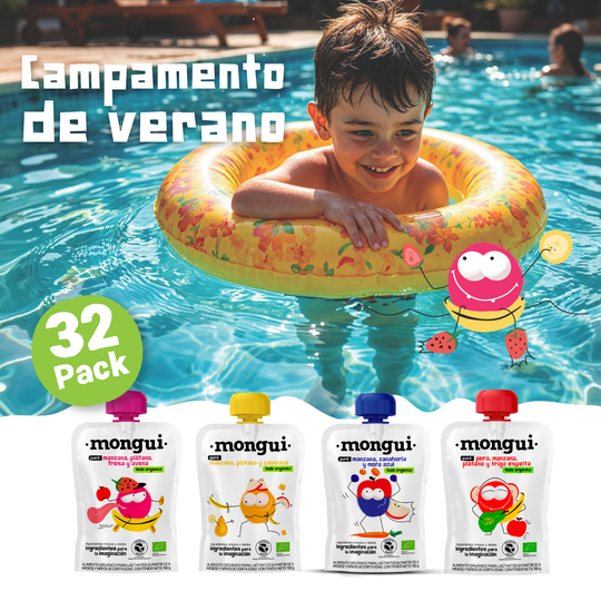 Campamento de verano Mongui: 32 pouches para las misiones