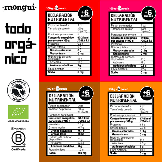 Mundial Mongui · Selección Cereales (caja con 8 4-packs)