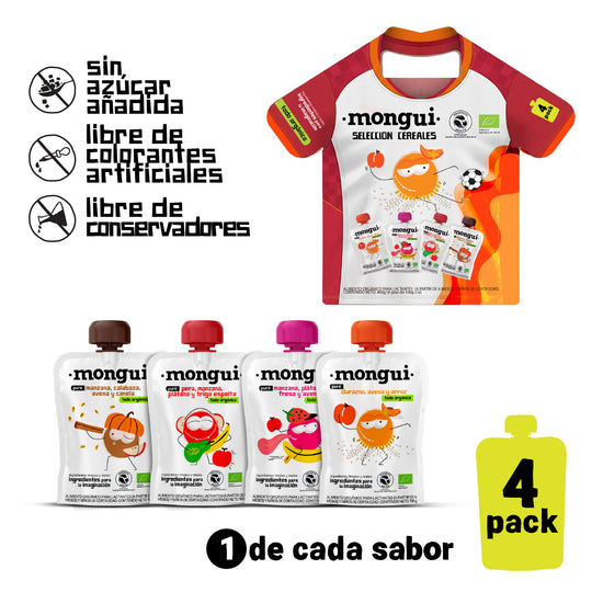 Mundial Mongui · Selección Cereales (caja con 8 4-packs)