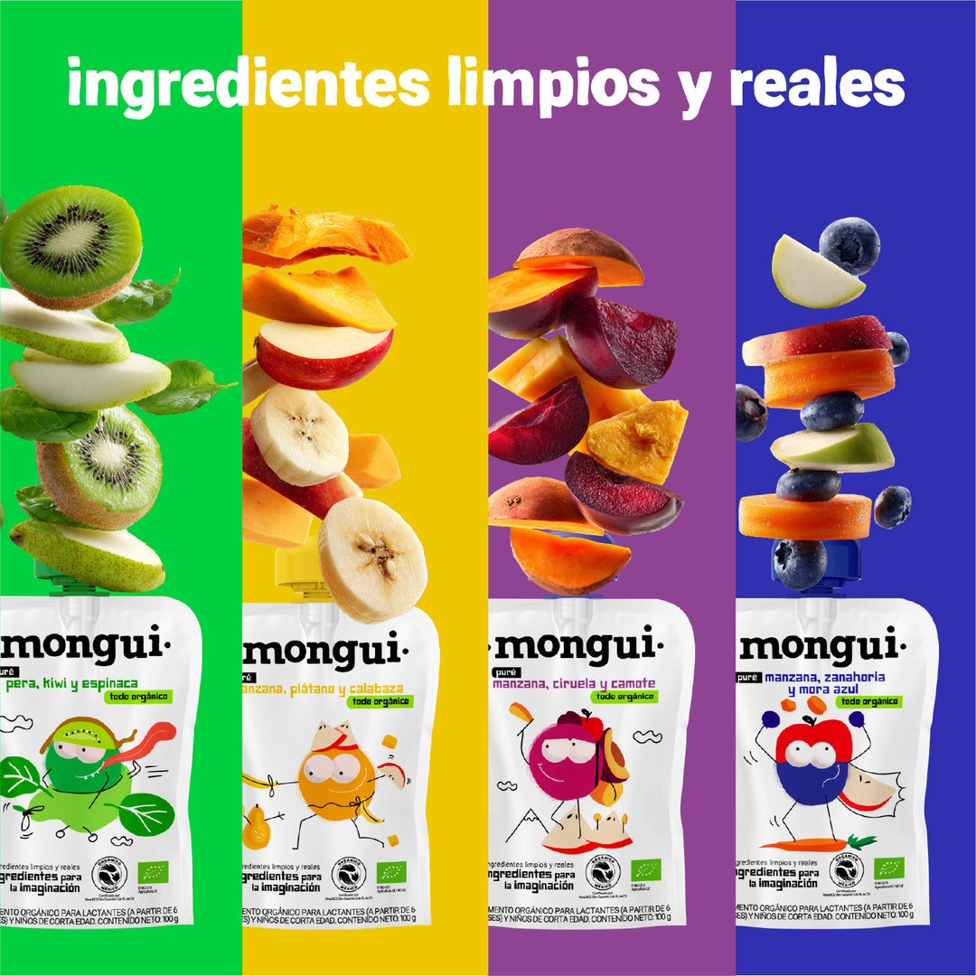 Mundial Mongui · Selección Vegetales (caja con 8 4-packs)