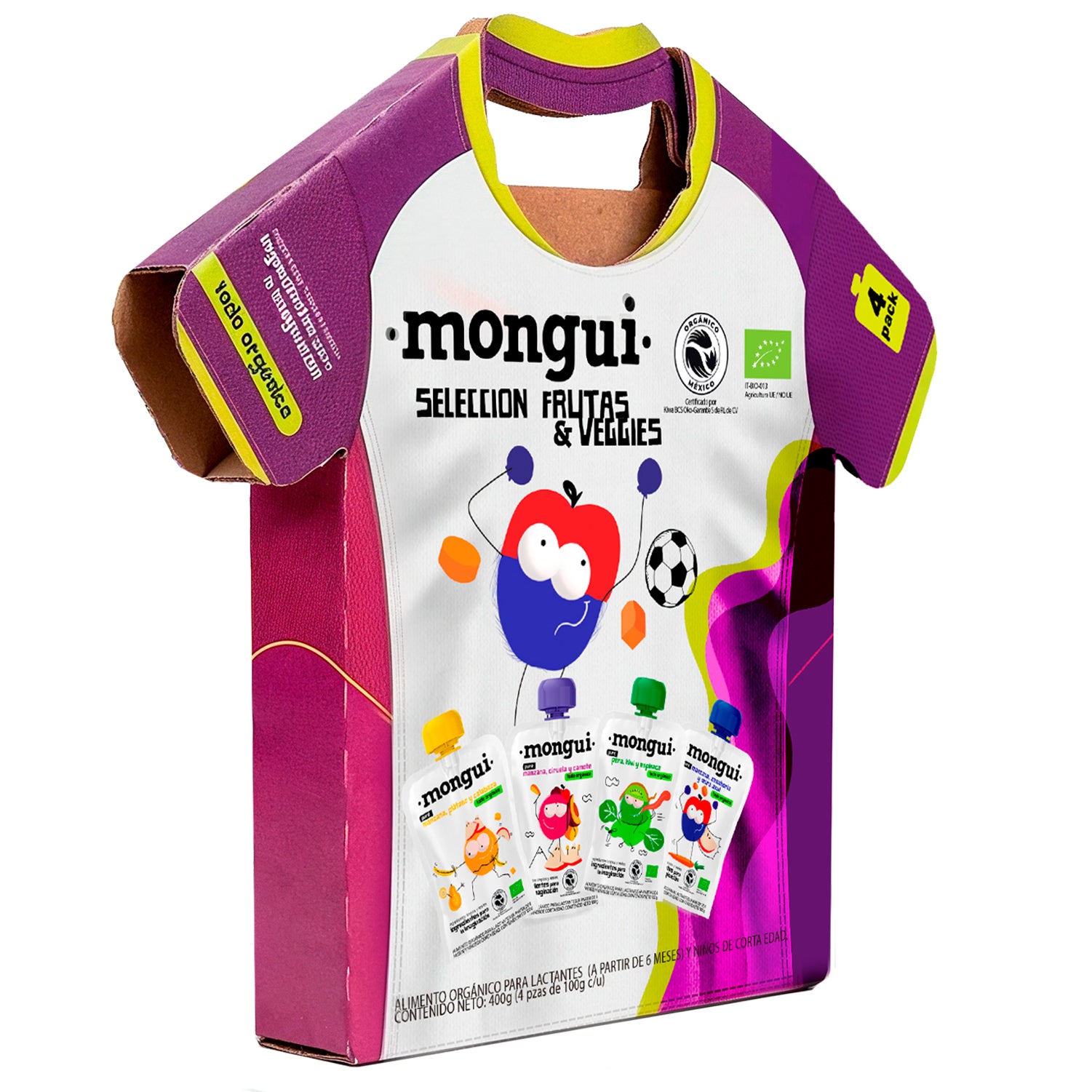 Mon Gui Mundial Mongui · Selección Vegetales · 8 4-packs edición especial ...