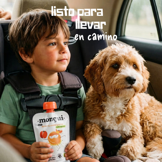 Pouch durazno, avena y arroz