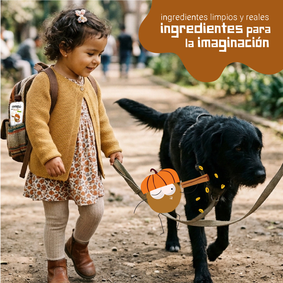 Pouch calabaza, avena y canela
