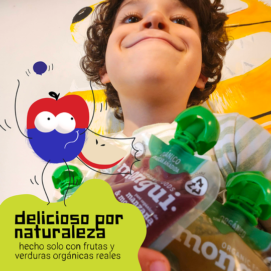 Kit de Aventura Mongui: 32 Snacks Orgánicos + Libro