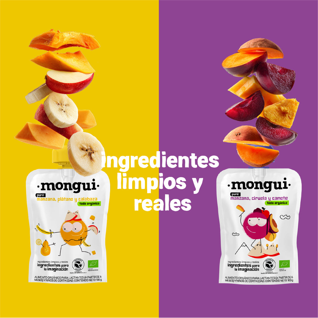 4 pack - ciruela, camote, butternut y plátano – detalle