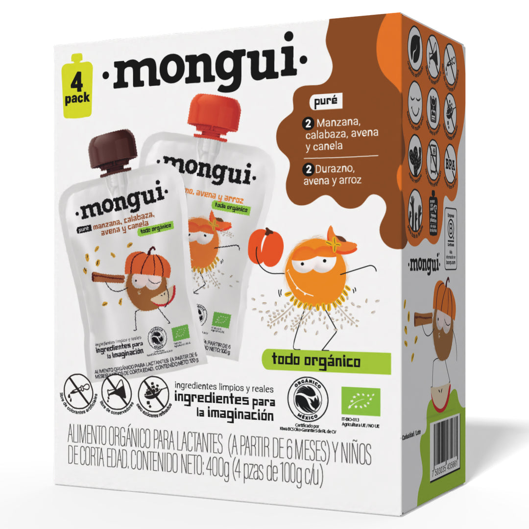 4 pack - durazno, calabaza, arroz y canela – transparencia