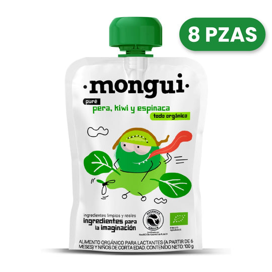 8-pack pera, kiwi y espinaca - 8 PZAS