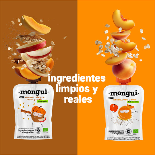 4 pack - durazno, calabaza, arroz y canela – frente
