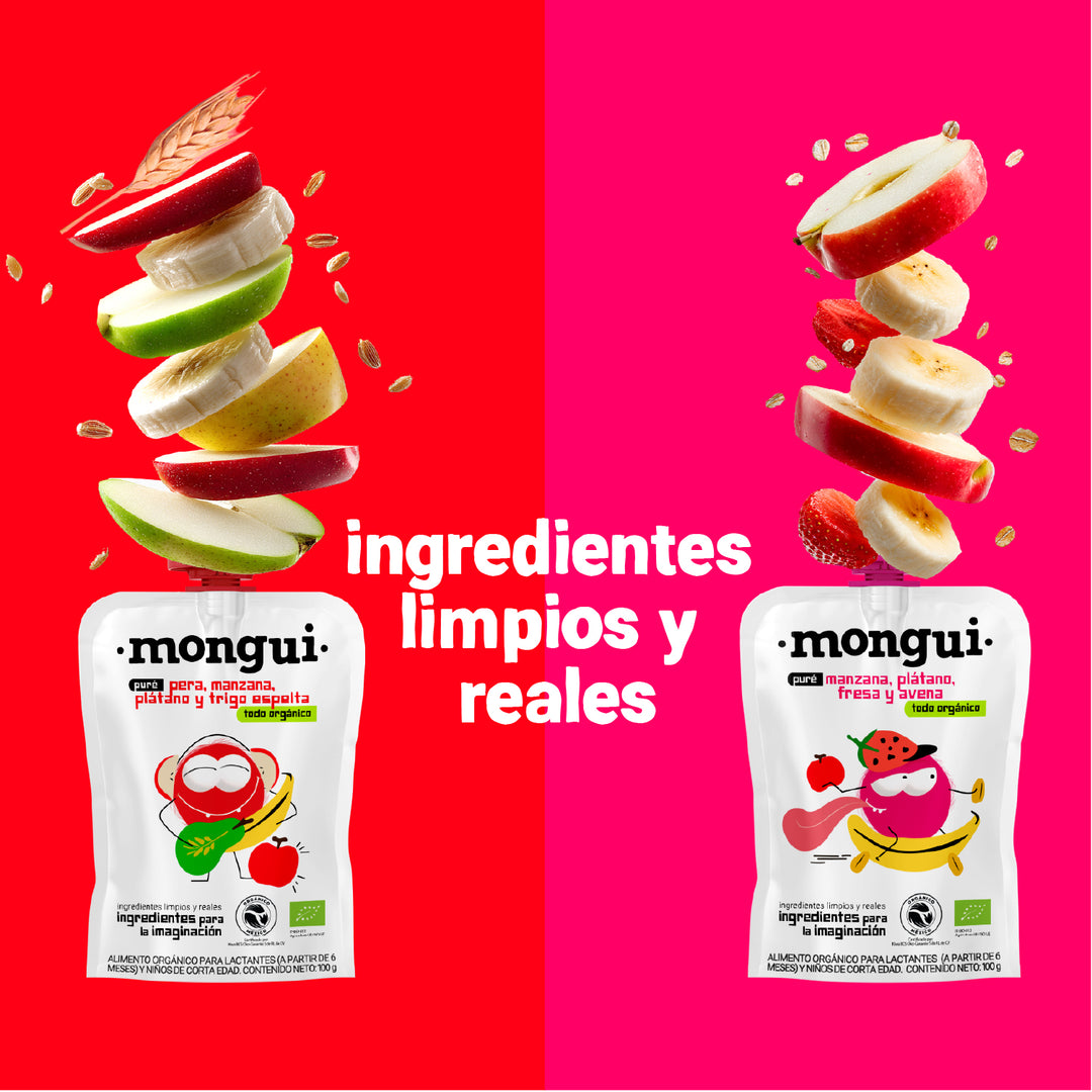 4 pack - fresa, pera, avena y trigo – detalle