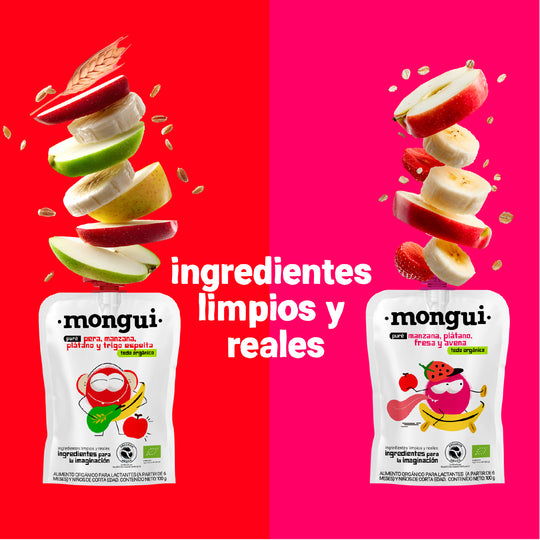 4 pack - fresa, pera, avena y trigo – detalle