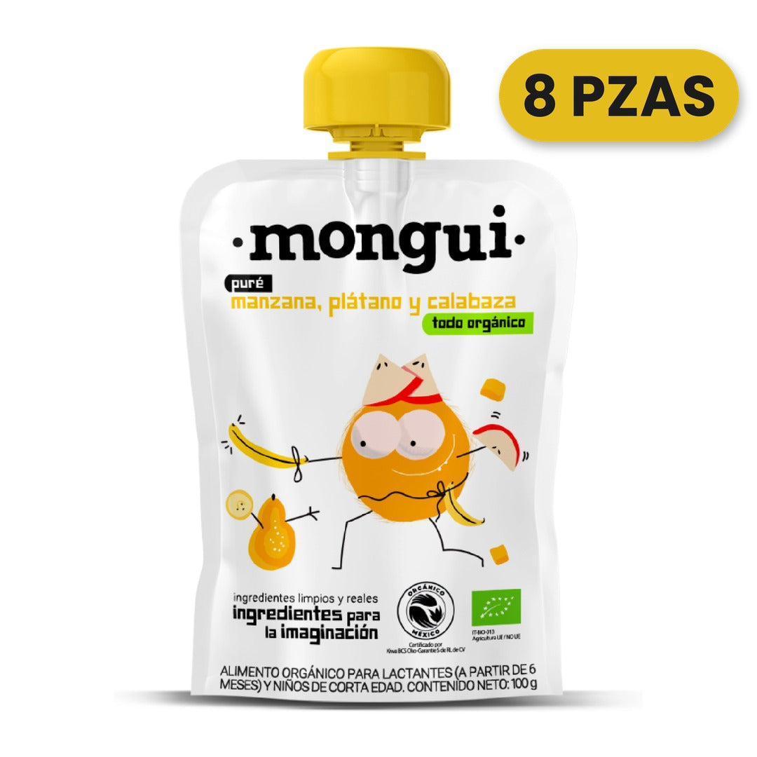 8-pack manzana, platano y butternut - 8 PZAS
